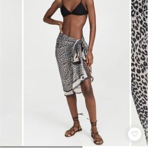 SOLID & STRIPED the pareo leopard print